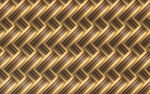 黄褐色3d规则编织抽象科技纹理