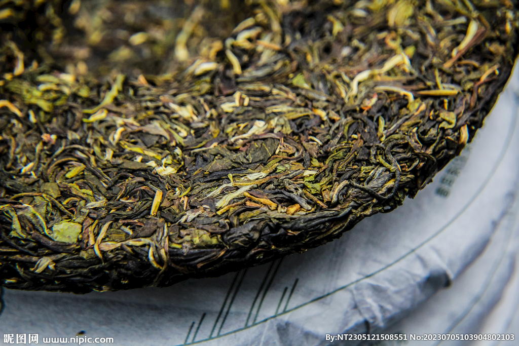 普洱生茶茶饼