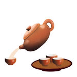 手绘茶具