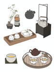 手绘茶具