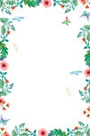 鲜花边框