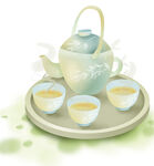 手绘茶具