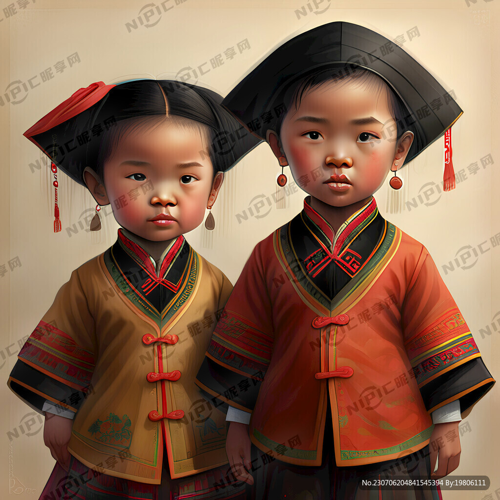 傈僳族 民族 学生 小孩