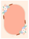 花朵边框