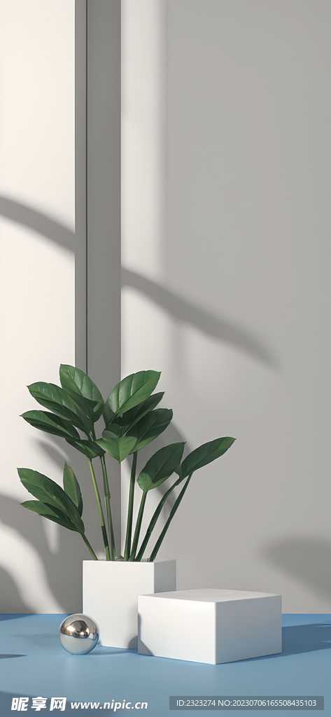 C4D风格简约背景