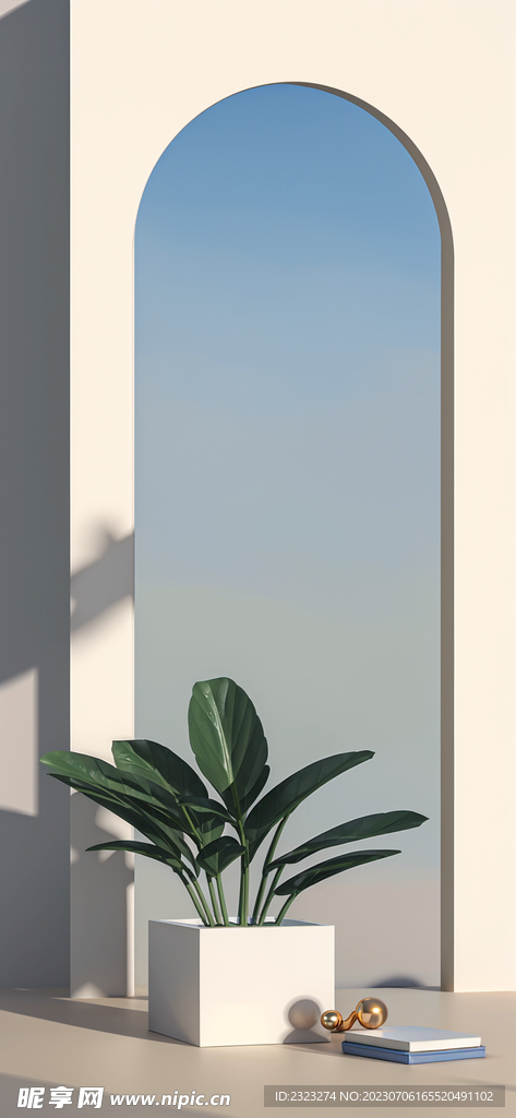 C4D风格简约背景