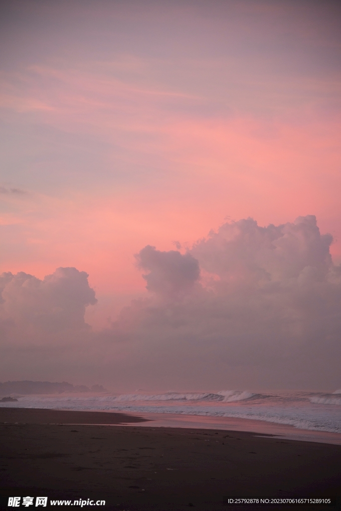 夕阳大海天空