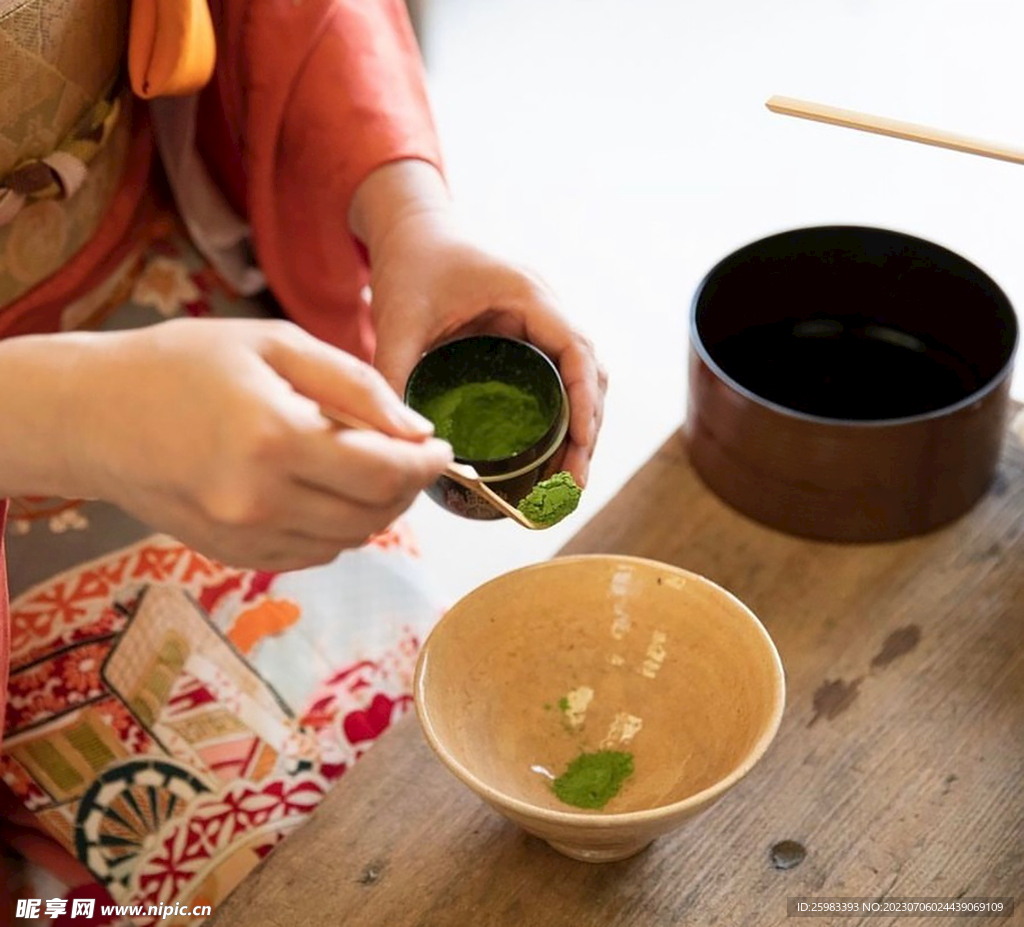日式抹茶制作