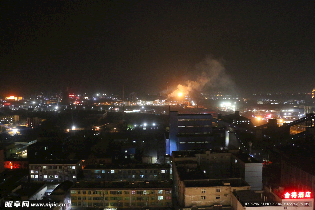 城市夜景 