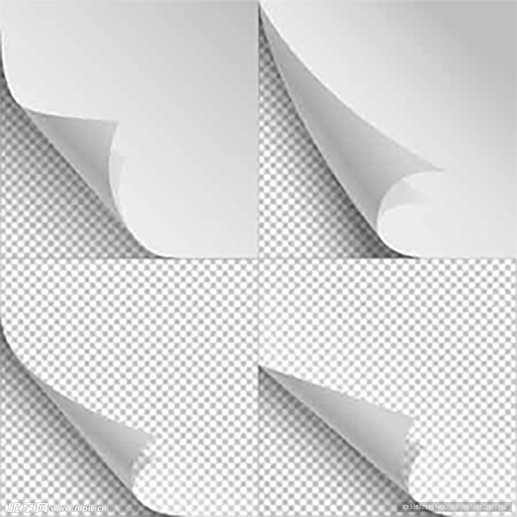 空白底 阴影