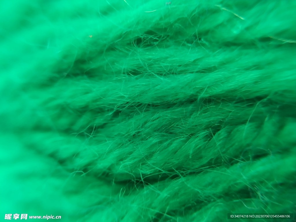 绿色毛线  