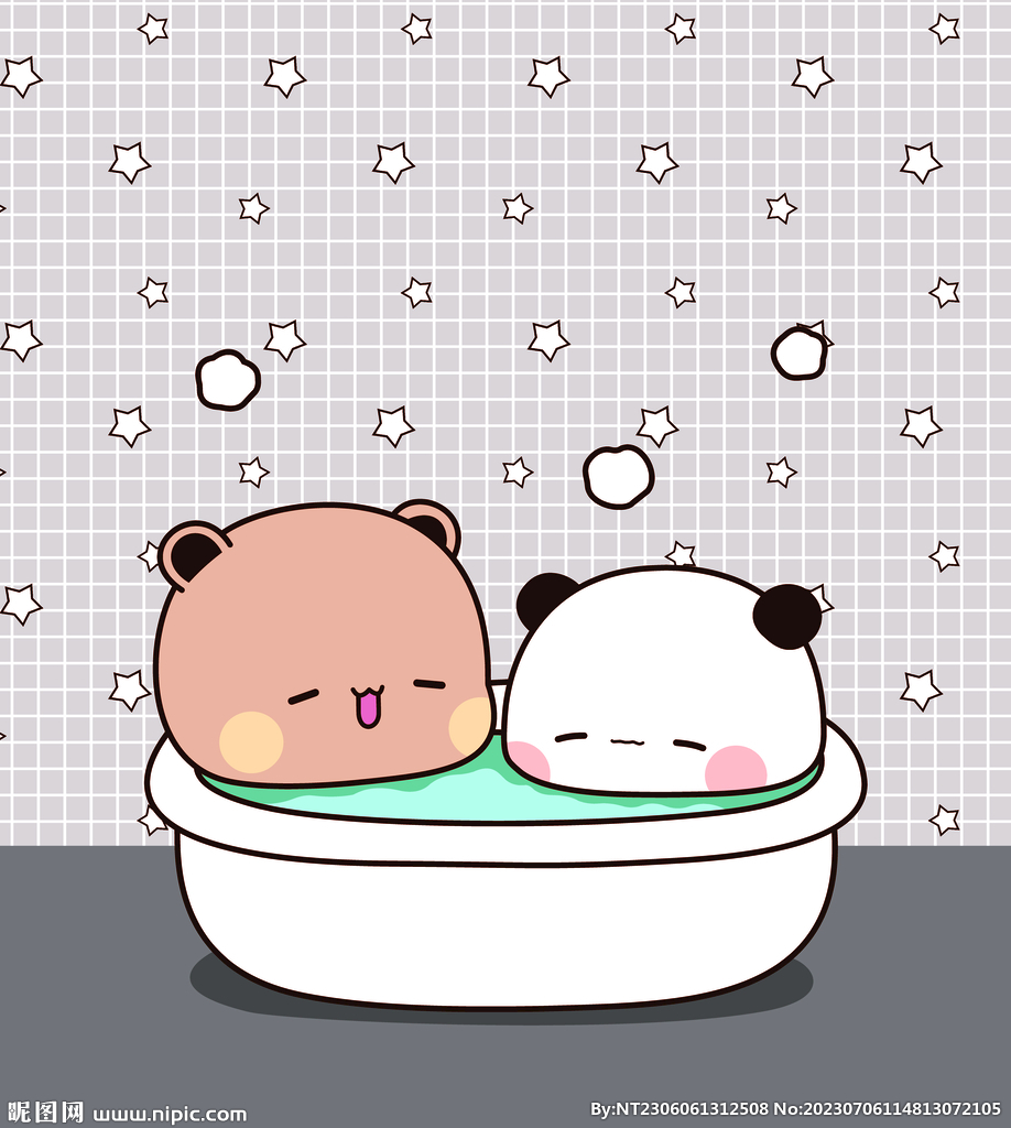 洗澡熊