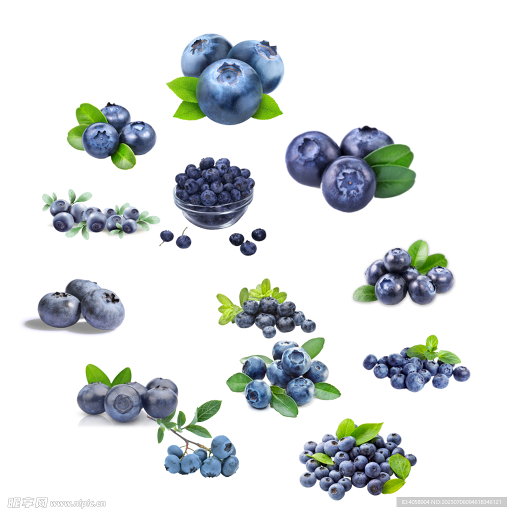 免抠蓝莓