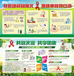 社区动员同防艾健康中国我行动