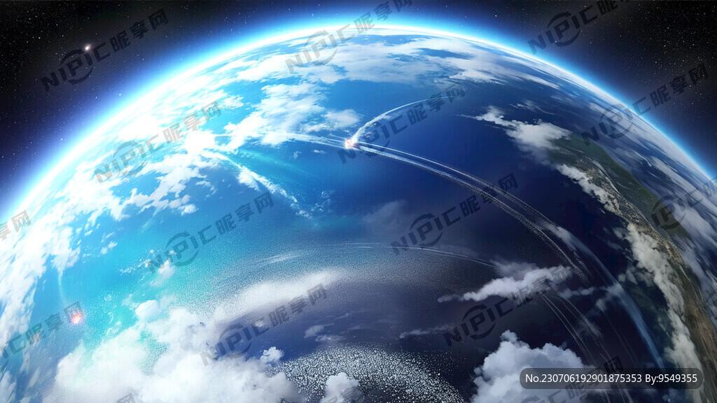 机械 美女 空间 星球
