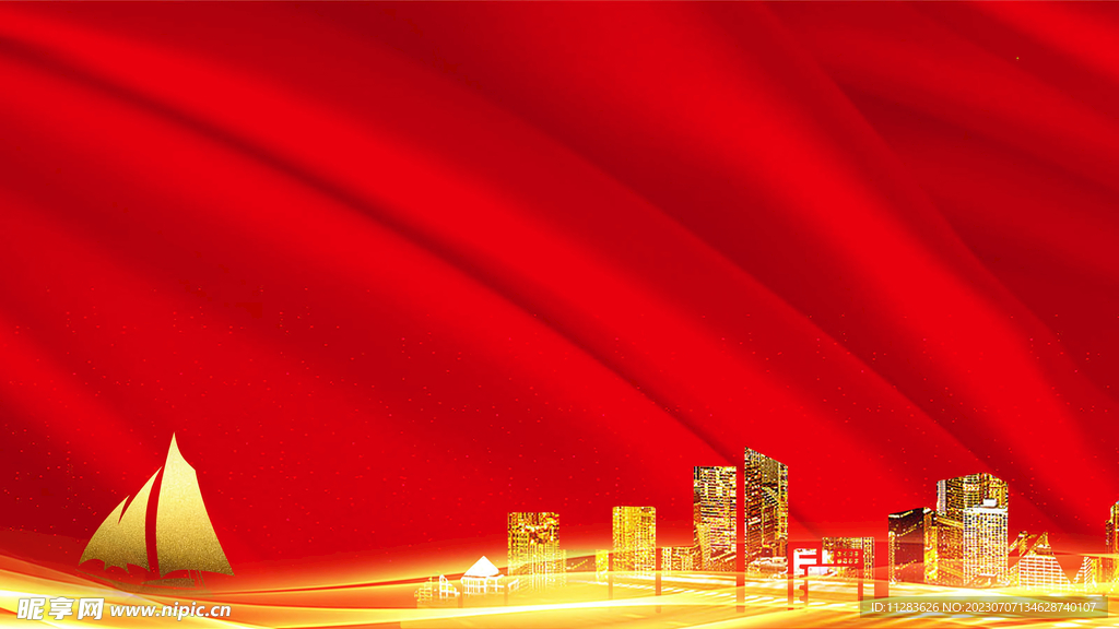 红色喜庆背景