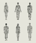 人体剪影