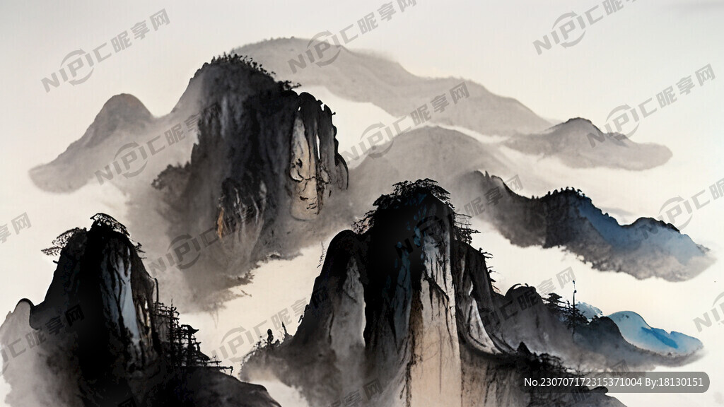 青龙山云雾缭绕 龙穴 民宿