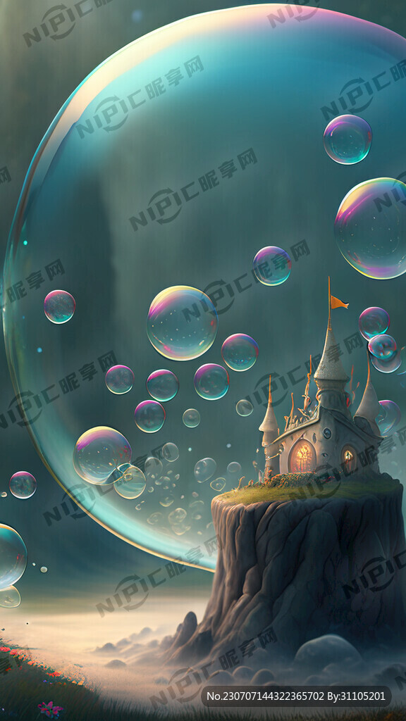 泡泡的梦幻场景