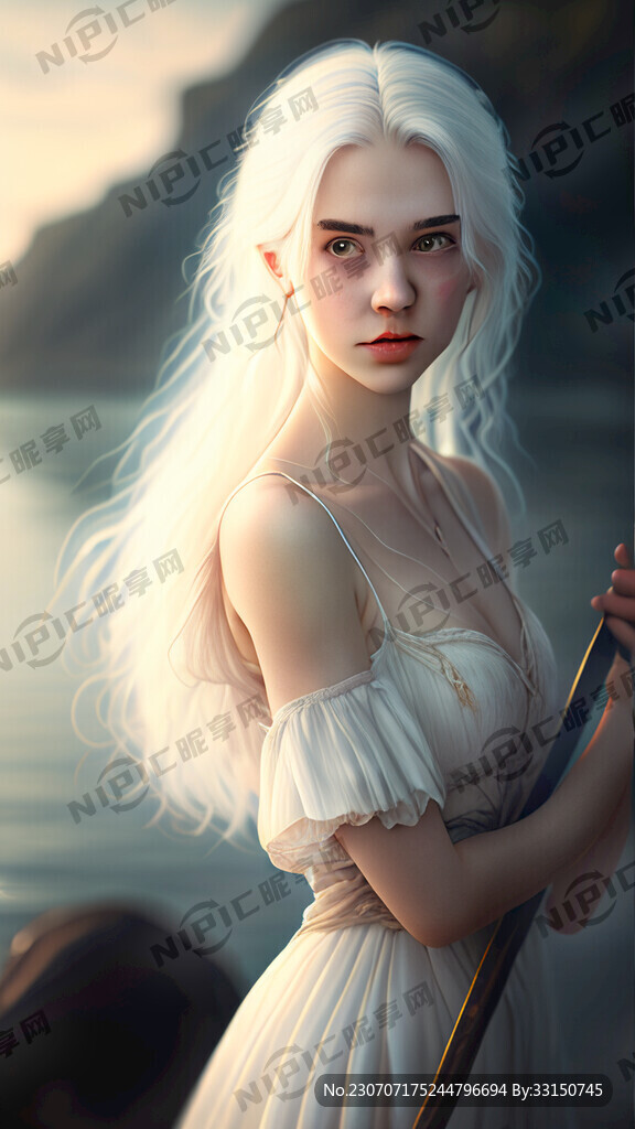 女孩 美丽 白色的皮肤