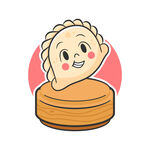 卡通饺子