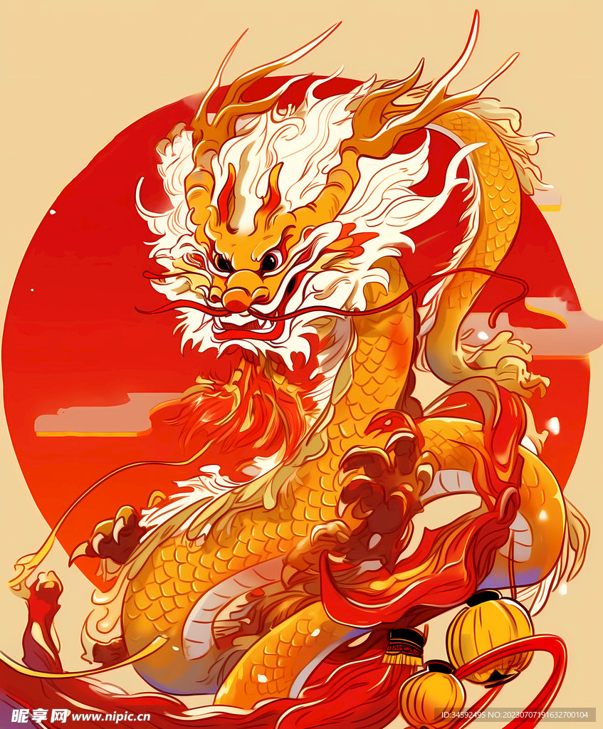 龙插画
