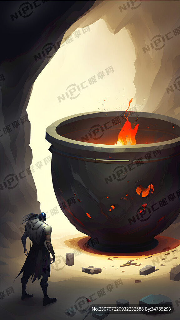 明代仇英的创意揭钵图