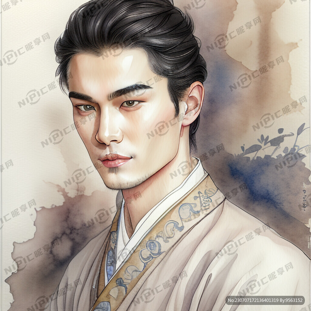 帅气的中国男士