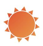 矢量太阳黄色金色阳光