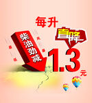 加油站汽柴油优惠活动