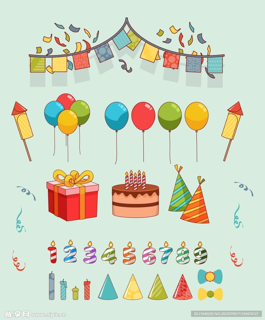 生日素材
