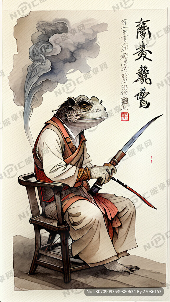 金蟾 太师椅 烟斗 短刀 唐刀
