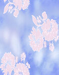 扎染花朵 