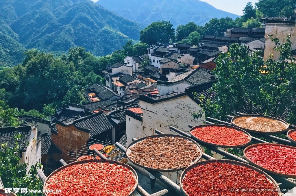 古镇婺源风景