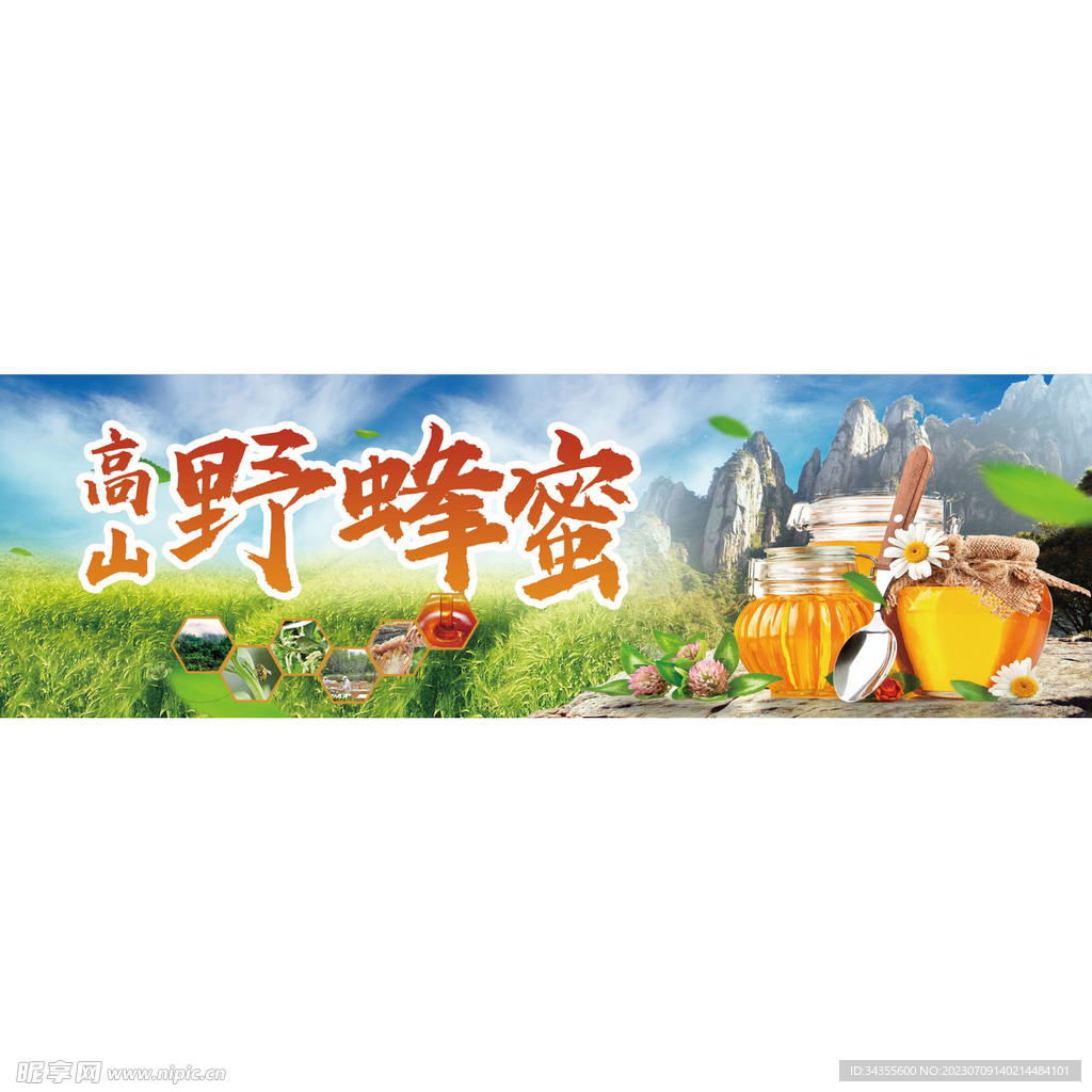 野生蜂蜜海报