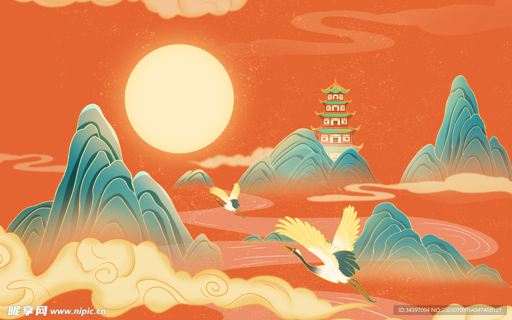 中国风插画