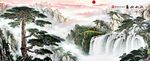 流水生财背景