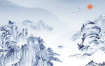 禅意山水画