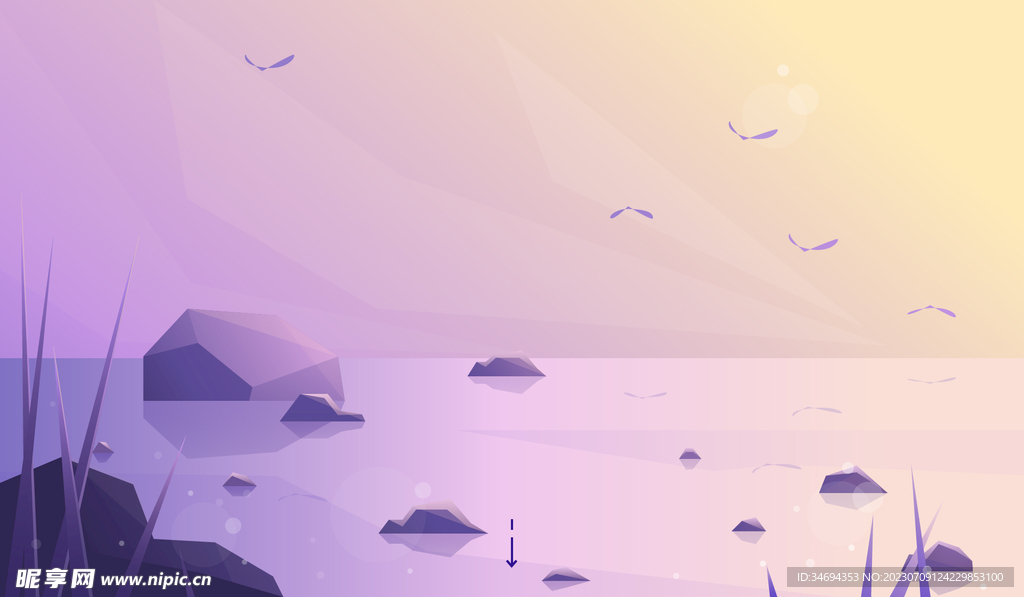 游戏插画场景