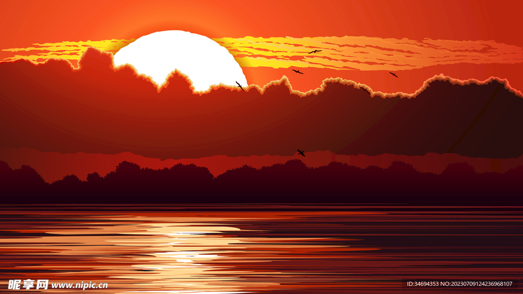 游戏插画场景
