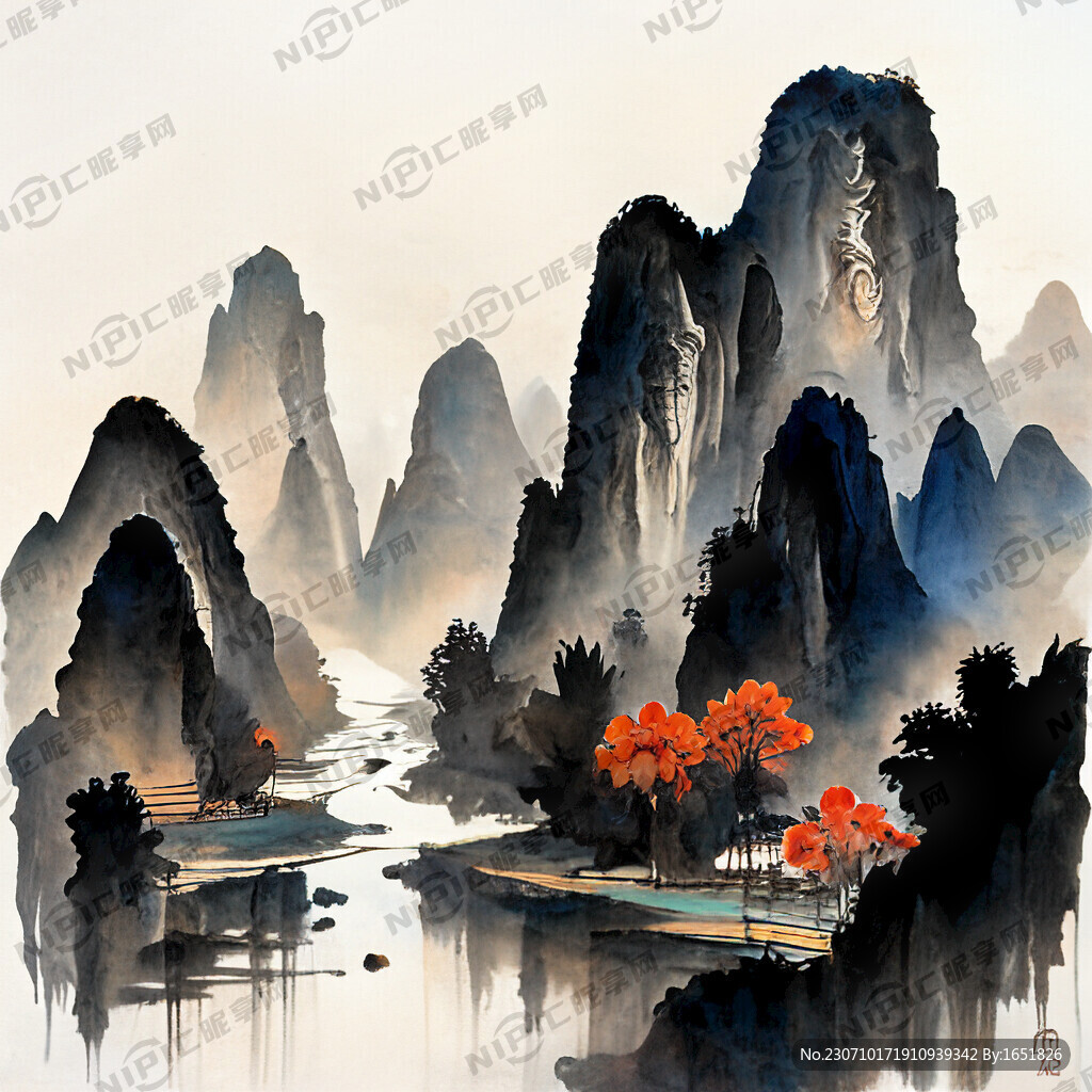 桂林山水 罗汉果