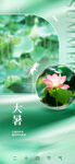 大暑海报