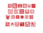 古典印章素材