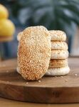 芝麻雪花酥皮饼