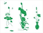  荷花 蜻蜓 
