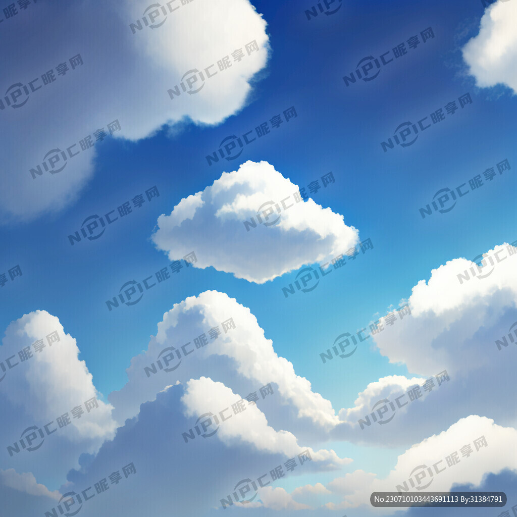 蓝天白云