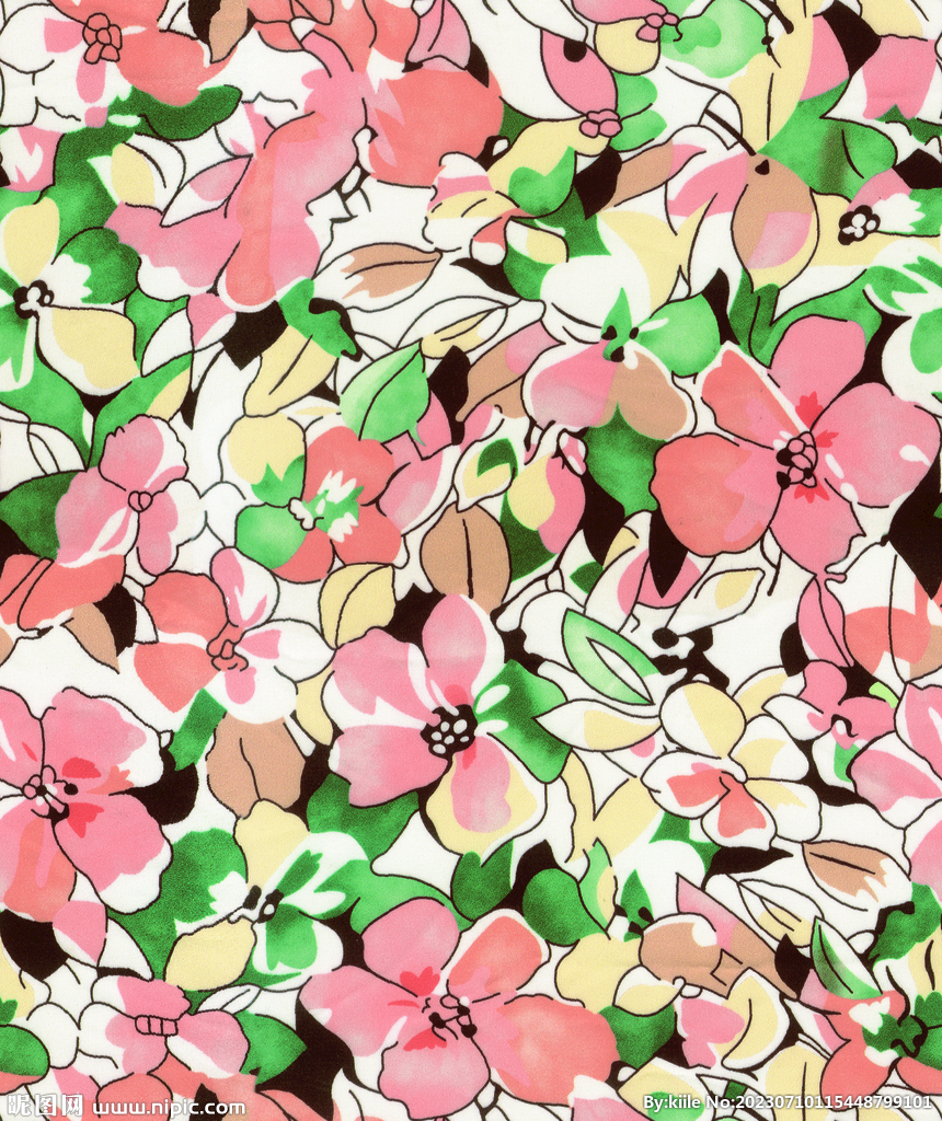 手绘花