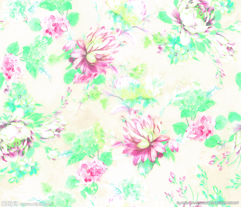 手绘花 