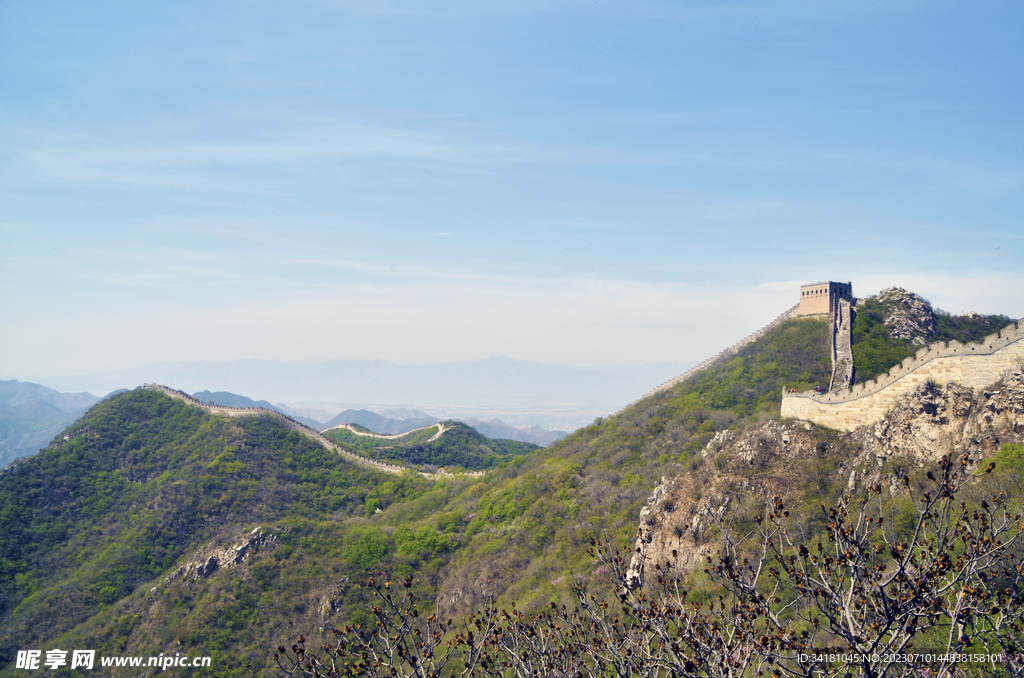 长城旅游风景  