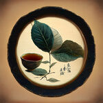 茶叶，普洱茶，画风明亮，层次感强
